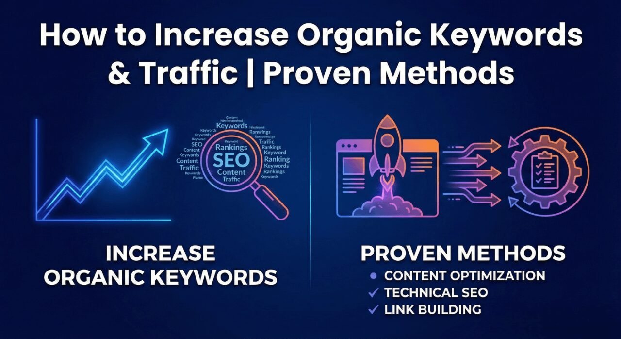 How to Increase Organic Keywords & Traffic Proven Methods