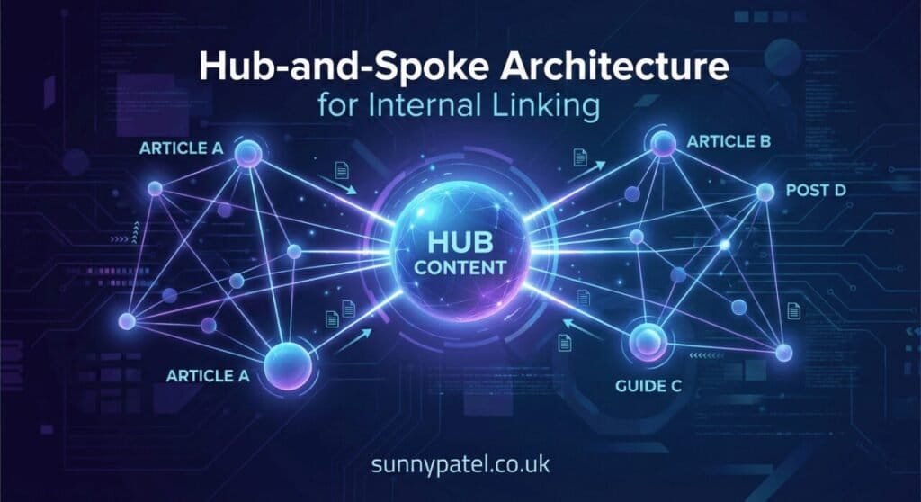 Internal Linking Strategy Hub and Spoke Architecture 1024x558